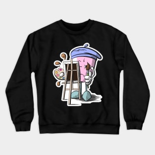 Muggsi the painter | Color Edition Crewneck Sweatshirt